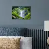 Jungle - Regenwoud - Water - Waterval - Planten poster papier klein -sfeer2