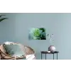 Blad - Plant - Groen - Textuur Muursticker klein -plant