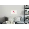Kwal - Tentakels - Roze Muursticker klein -slaapkamer