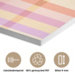 Pastel - uitpatroon - Geometrisch PET vilt klein 837 -closeup_NL