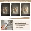 Pannenkoeken - Banaan - Siroop - Wit - Beige Light Box met kabel (Tafellamp) klein -USP_dimbaarNL