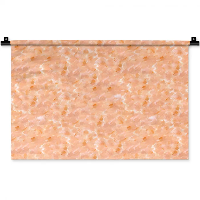 Tint - Olie - Verf - Lichtoranje Wandkleed katoen klein 269 -zz3d