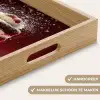Rode - Velvet - Taart - Eten Dienblad Rechthoek middel -USP_HandgreepNL