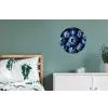 Bessen - Blauw - Fruit Wandcirkel aluminium klein -slaapkamer