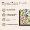 Spaans - Tegels - Keramiek - Bloemen Inductie beschermer vinyl 3mm middel -zzsfeer2_SP