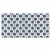 Symmetrisch - Palm - Blauw Muismat XXL klein 681 -3d_leeg