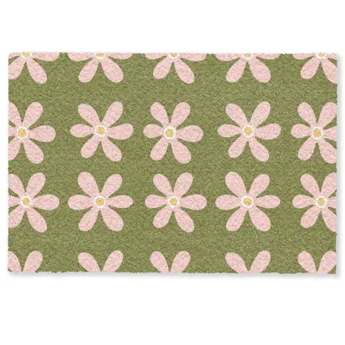 Bloem - Modern - Groen Deurmat klein 898 -zkaufland3d