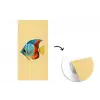 Vis - Vinnen - Blauw - Ogen fotobehang vinyl groot -3d