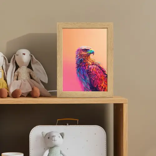 Arend - Vogel - Kleurrijk - Dier Light Box met kabel klein -sfeer2_kind