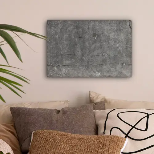 Beton - Muur - Cement canvas 2cm klein -sfeer1