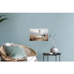 Kraanvogel - Natuur - Realistisch Muursticker klein -plant