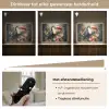 Toekan - Vogels - Bloemen - Planten - Tropisch Light Box met batterij (Wandlamp) middel -USP_dimbaarNL