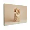 Baguette - Brood - Stokbrood - Beige canvas 2cm klein -z3d