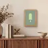 Groen - Waterijsje - Stokje - Illustratie Light Box met kabel (Tafellamp) klein -sfeer2