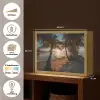 Palmbomen - Hangmat - Strand - Zonsondergang Light Box met batterij (Wandlamp) middel -USP_websiteoverzichtNL