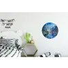 Stad Kuala Lumpur - Skyline - Wolkenkrabbers - Water Wandcirkel aluminium klein -kinderkamer