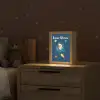 Raket - Haai - Ruimte Light Box met kabel (Kinderlampje) klein -sfeer1_kind