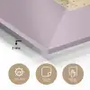 Beige - Ijsje - Spikkels plexiglas 5mm klein -sfeer2