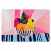 Fruit - Abstracte achtergrond - Roze Placemat vinyl groot -zzsfeer1_Kitchenyeah-website