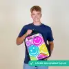 Kleurrijke glimlachexplosie Rugzak - Zwart middel -sfeer7_FR