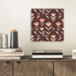 Elegant - Retro - Bruin aluminium wit klein 46 -sfeer1