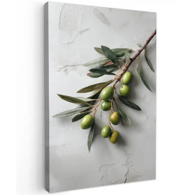 Olijventak - Beton - Mediterraan canvas 2cm klein -z3d
