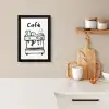 Illustratie - Café - Koffiemachine - Kopjes KitchenYeah - Keuken - Fotolijst klein -sfeer1