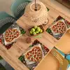 Pizza - Hart - Pepperoni - Tomaat Placemat vinyl groot -zzsfeer5_Kitchenyeah-website