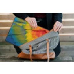 Veren - Ara - Kleurrijk laptophoes neopreen klein -tas
