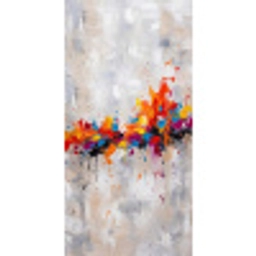 Abstract - Schilderij - Kleurrijk - Dynamisch Behang Vlies klein -3d_website