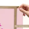 Girl power - Roze - Hartje Light Box met batterij (Wandlamp) middel -USP_websiteprintNL