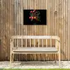 Tulpen - Bessen - Boeket - Vaas Tuinposter op houten frame 2 cm dik klein -sfeer4