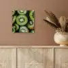 Kiwi - Fruit - Groen plexiglas 5mm klein -sfeer5