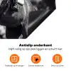 Springen - Paard - Zwart - Wit Inductie beschermer vinyl 3mm klein -zzzzzzz-td-onderkant