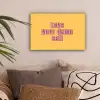 Love yourself - Roze - Geel canvas 2cm klein -sfeer1