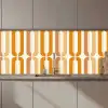 U-vorm - Retro - Oranje keuken achterwand 2 middel 871 zz_3dshopping