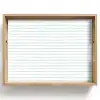 Groen - Strepen - Patroon Dienblad Rechthoek middel 911 -z3d_shopping