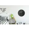 Bestek - Zwart Wandcirkel aluminium klein -kinderkamer