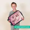 Eenhoorn - Roze - Vlinders - Bloemen Kinderkoffer - Zwart klein -sfeer4_NL
