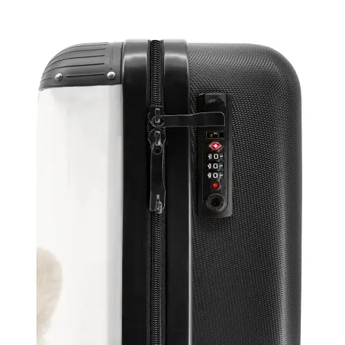 Schattige Ijsbeer NBS - Handbagage koffer - Unisex middel -slot