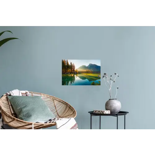 Meer - Bos - Bergen - Natuur Muursticker klein -plant