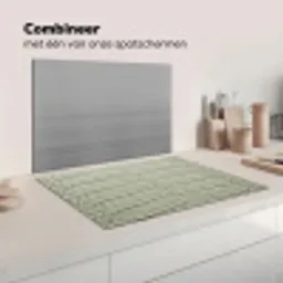 Krokodillenleer - Schubben - Groen Inductie beschermer vinyl 3mm klein -wsfeer7_website