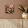 Kolibries - Bloemen - Groen - Roze plexiglas 5mm klein -sfeer5