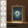 Heks - Maand - Bos - Magisch Light Box met kabel klein -USP_NL