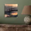 Brug - Mist - Bomen - Water plexiglas 5mm klein -sfeer3