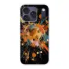 Explosie - Verfstructuur - Goud - Abstract Telefoonhoesje iPhone 17 Pro klein -3d