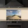 Strand - Zand - Nederland keuken achterwand spatscherm klein -sfeer1