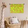 Slang - Neon - Groen - Roze Wandkleed katoen klein 269 -wsfeer5_kind