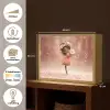 Bloemenfee - Roze - Meisje Light Box met batterij (Wandlamp kind) middel -USP_websiteoverzichtNL