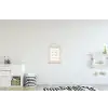 Beer - Japandi - Beige - Decoratie textielposter latten blank klein -kinderkamer